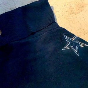 Dallas Cowboys cozy poncho